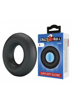 Эрекционное кольцо, CRAZY BULL Urban, черное